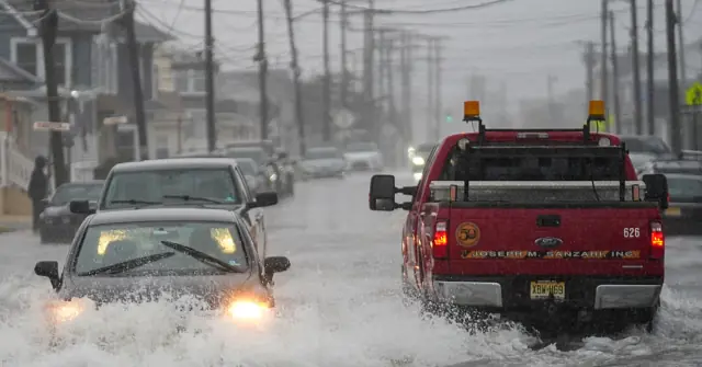 Nor'easter Causes Major Power Outages, Coastal Flooding in NJ and NY