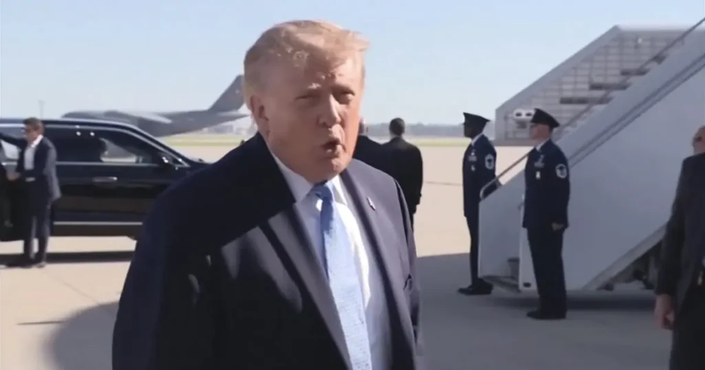 Trump Confirms Foiled Attack on UK RAF Base