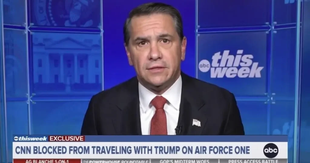 AG Blanche Confronts Raddatz Over Trump’s Media Ban Claims