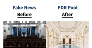 Trump Suggests Replacing Press Room With FDR Pool Amid Media Tensions
