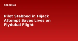 Pilot Stabbed in Hijack Attempt Saves Lives on Flydubai Flight