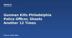 Philadelphia Officer Killed in Gunfight, 12 Shots Fired