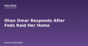 Ilhan Omar's Home Raided in Immigration Probe